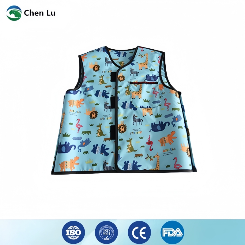 X Medical Lab - 0.5mmpb Korte loodvest voor kinderen met