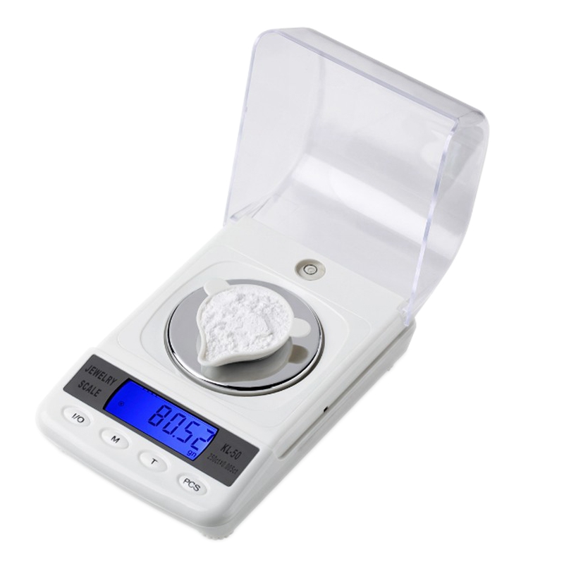 X Medical Lab - 100g/50g 0.001g LCD Digitale Sieradenweegschaal Precisie