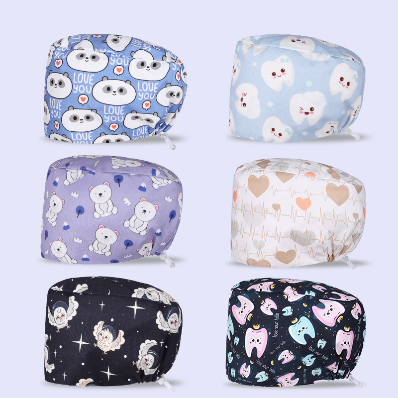 Medical Lab Business - Nieuwe Medische Verpleegkappen Unisex Scrub Hoeden
